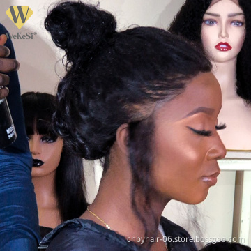 Women Wigs Human Hair 360 Transparent Lace,Human Glueless 360 Lace Frontal Hair Wig,The China Best Straight Wave Lace Front Wigs